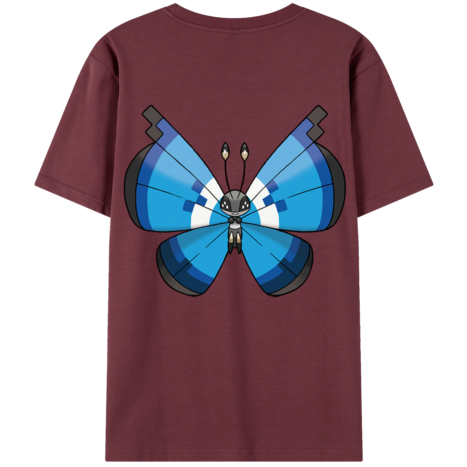 （画像用） ポケットモンスター Pokémon 綿100％半袖Tシャツ（背面プリント）